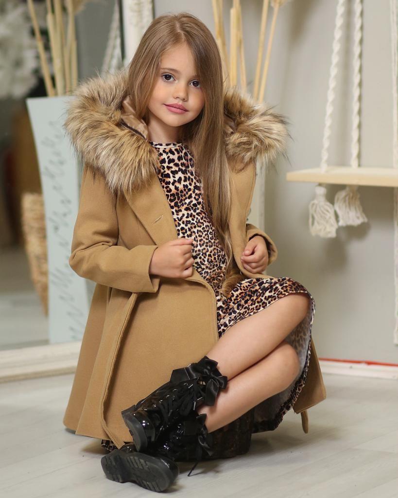 Set cu palton Animal print