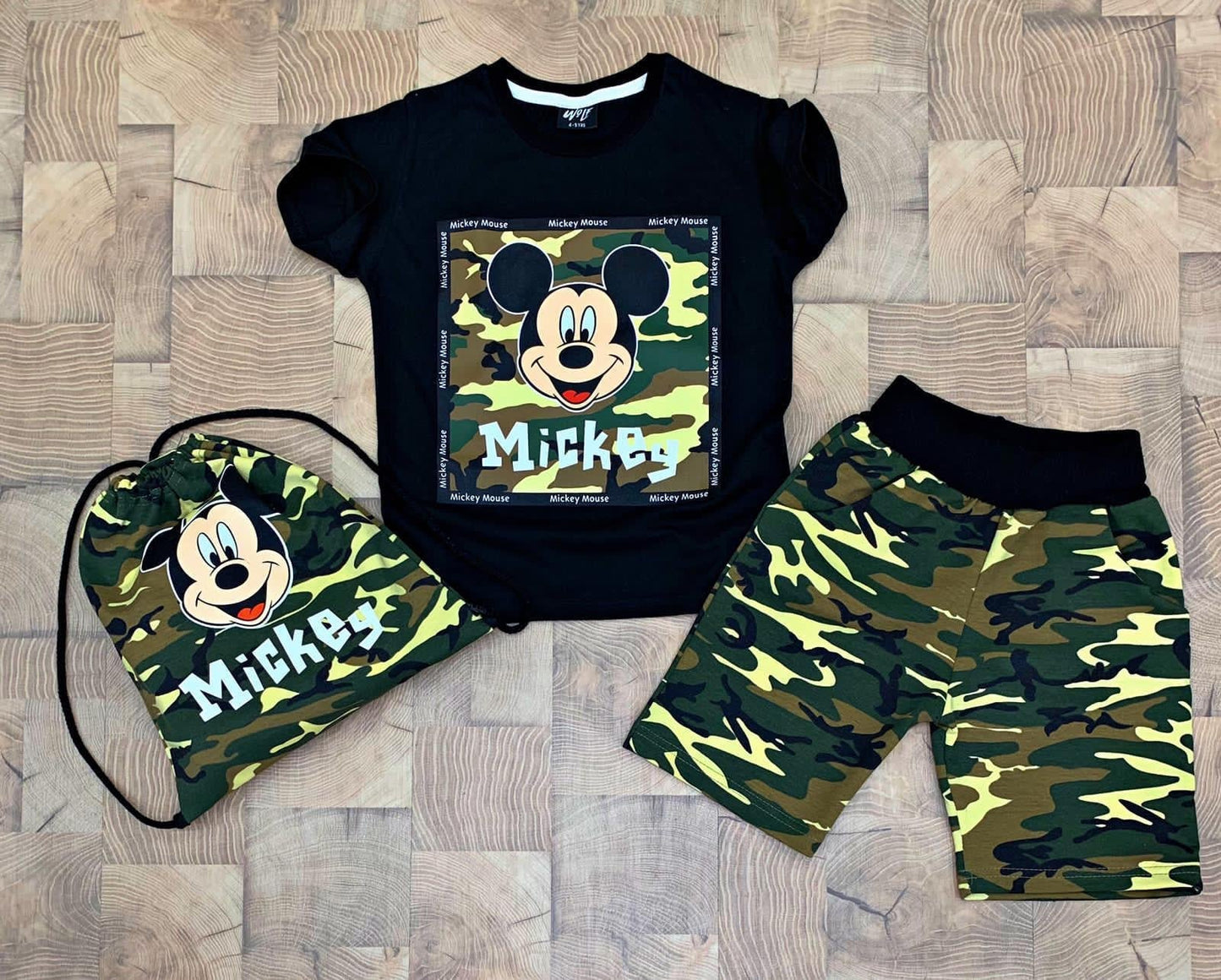 Compleu Mickey Army